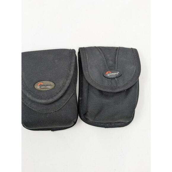 Lowepro Rezo 15 & D-Pods 20 Black Digital Camera Cases - Picture 1 of 4